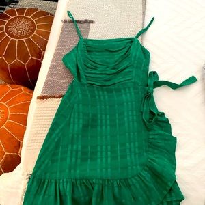 Privacy pleaSe green dress- XS